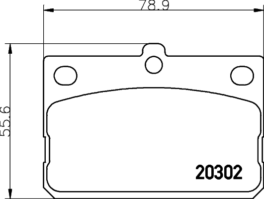 Remblokset Mintex MDB1063