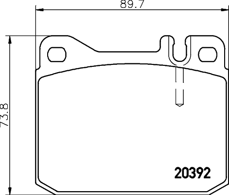 Remblokset Mintex MDB1079