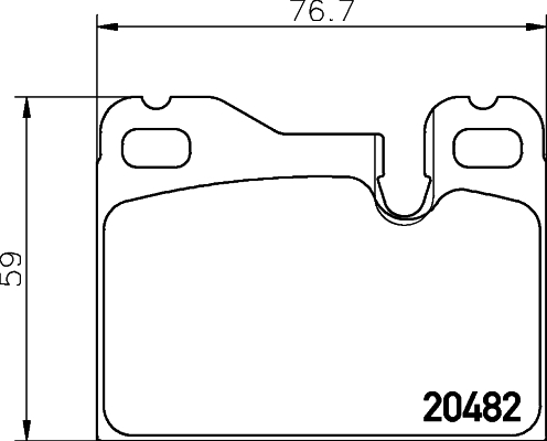 Remblokset Mintex MDB1133