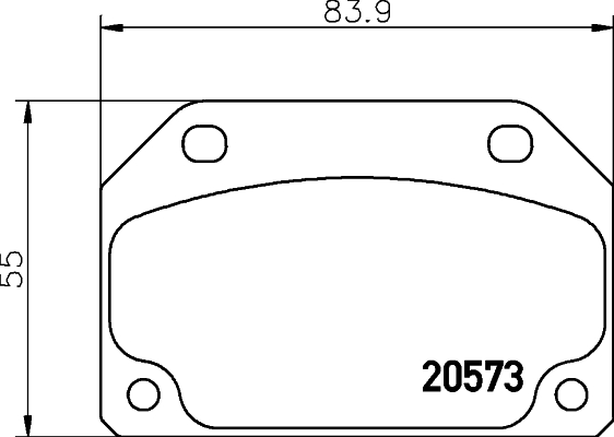 Remblokset Mintex MDB1142