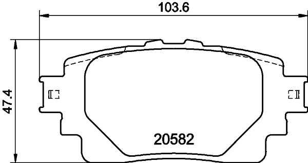 Remblokset Mintex MDB4217