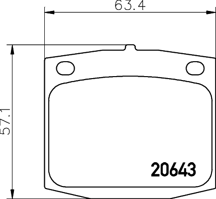 Remblokset Mintex MDB1159