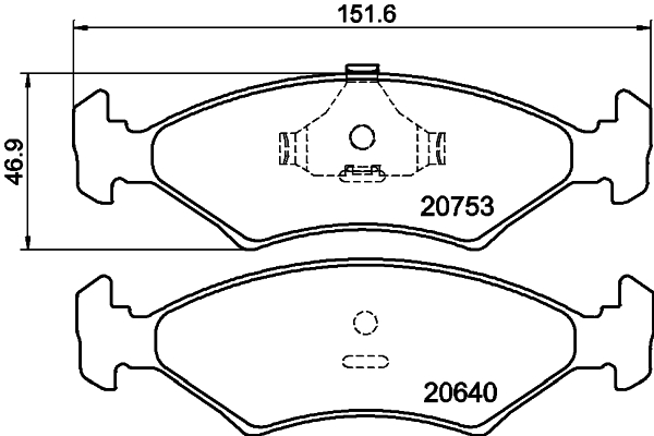 Mintex Remblokset MDB1175