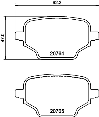 Remblokset Mintex MDB4136