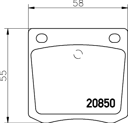 Remblokset Mintex MDB1163