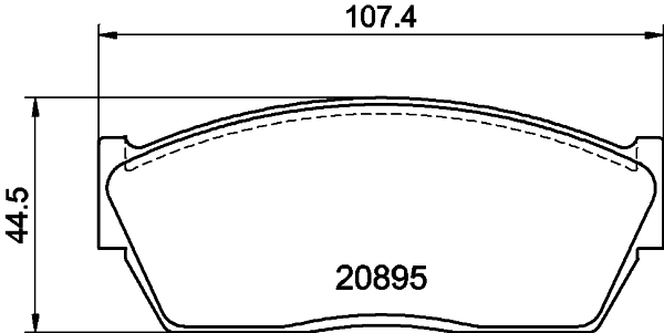 Remblokset Mintex MDB1259