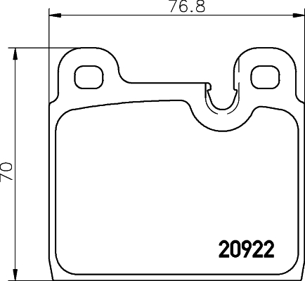 Remblokset Mintex MDB1455