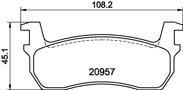 Remblokset Mintex MDB1219