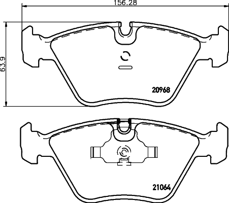 Remblokset Mintex MDB1393