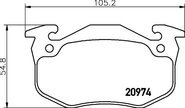 Remblokset Mintex MDB2868