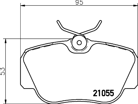 Remblokset Mintex MDB1402