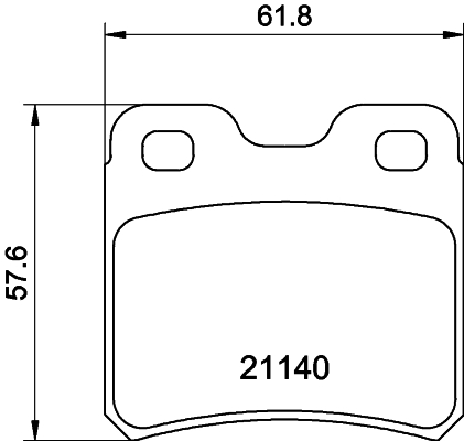 Remblokset Mintex MDB1385