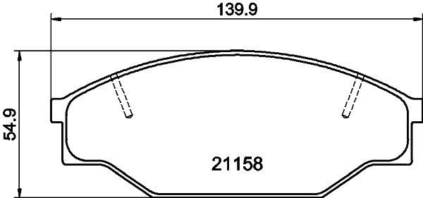 Remblokset Mintex MDB1334