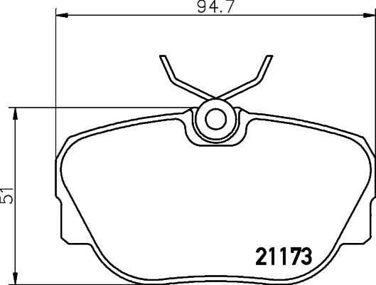 Remblokset Mintex MDB1583