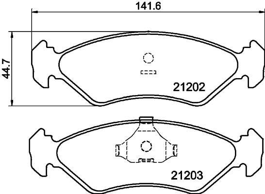 Remblokset Mintex MDB1404