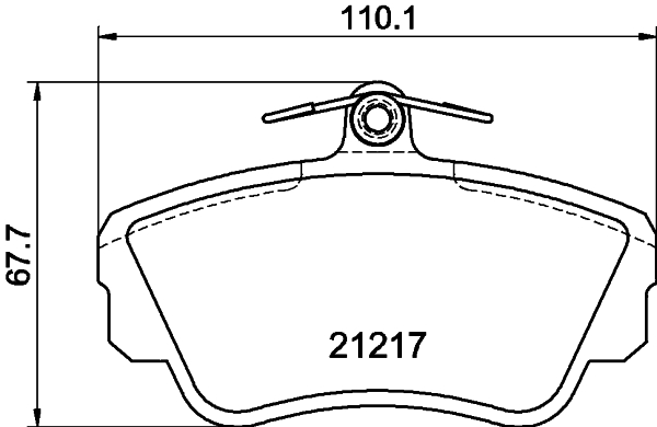 Remblokset Mintex MDB1466