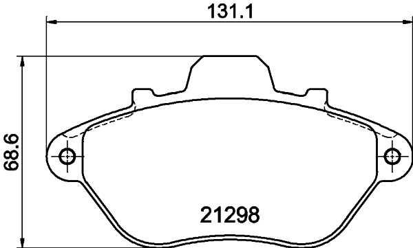 Remblokset Mintex MDB1454