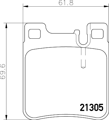 Remblokset Mintex MDB1627