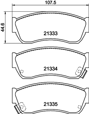 Remblokset Mintex MDB1474