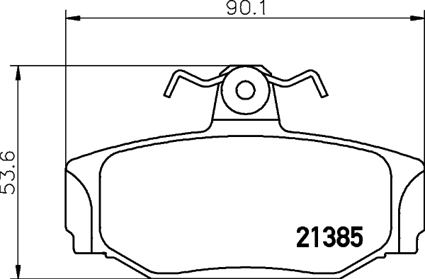 Remblokset Mintex MDB1467