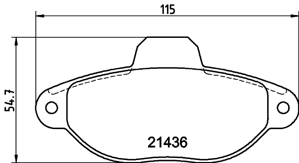 Remblokset Mintex MDB2484