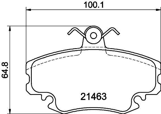 Remblokset Mintex MDB1628