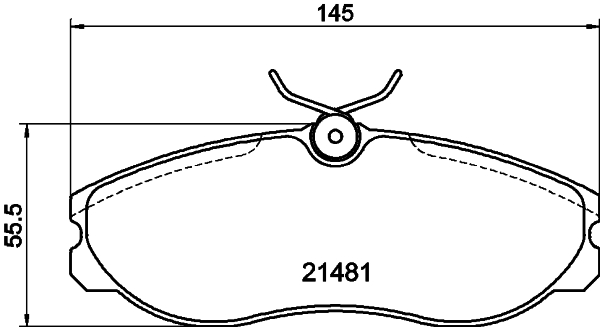 Remblokset Mintex MDB1657