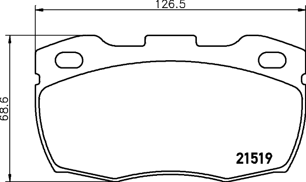Remblokset Mintex MDB2857