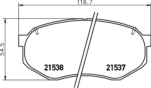 Remblokset Mintex MDB1577