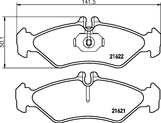 Remblokset Mintex MDB1737