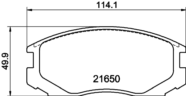 Remblokset Mintex MDB1722