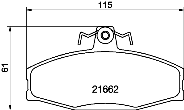 Remblokset Mintex MDB1913