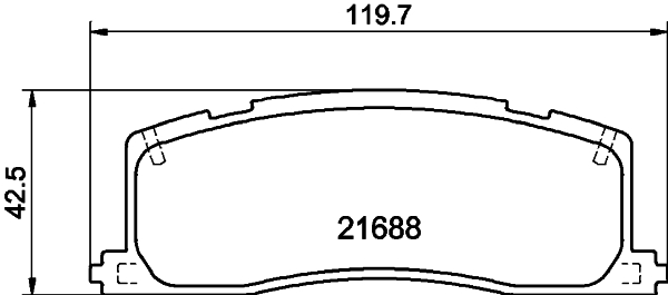 Remblokset Mintex MDB1547