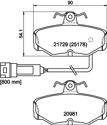 Remblokset Mintex MDB1639