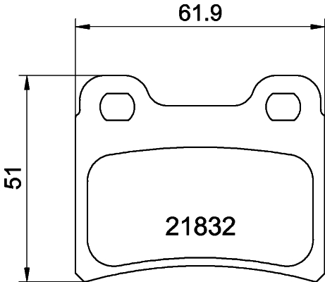 Remblokset Mintex MDB1554