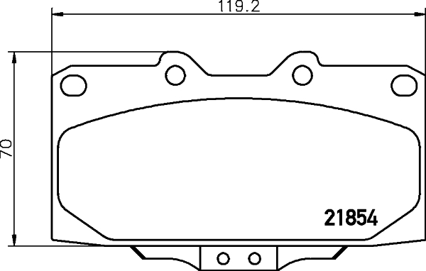 Remblokset Mintex MDB1748