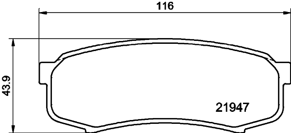 Remblokset Mintex MDB1696