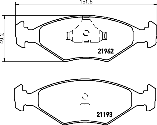 Remblokset Mintex MDB2904