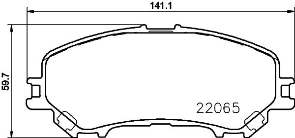 Remblokset Mintex MDB3717