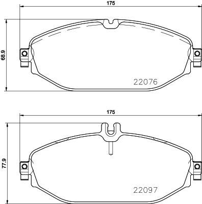 Remblokset Mintex MDB3740