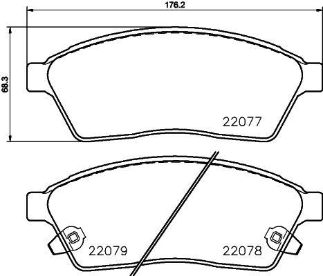 Remblokset Mintex MDB3730