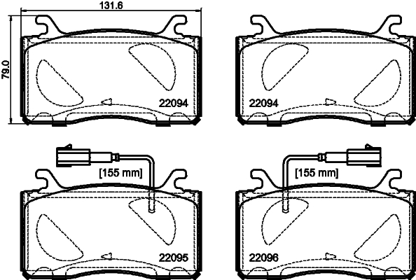 Mintex Remblokset MDB3984