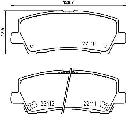 Remblokset Mintex MDB3999