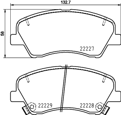 Remblokset Mintex MDB4038