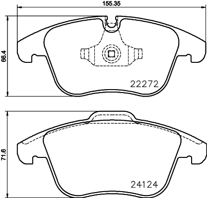 Remblokset Mintex MDB3835