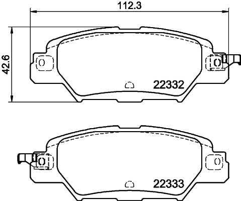 Remblokset Mintex MDB3866