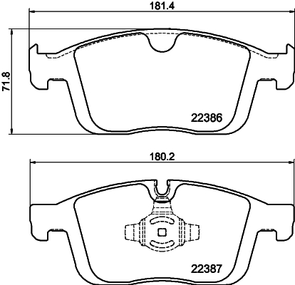 Remblokset Mintex MDB3913