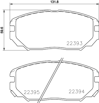 Remblokset Mintex MDB3823