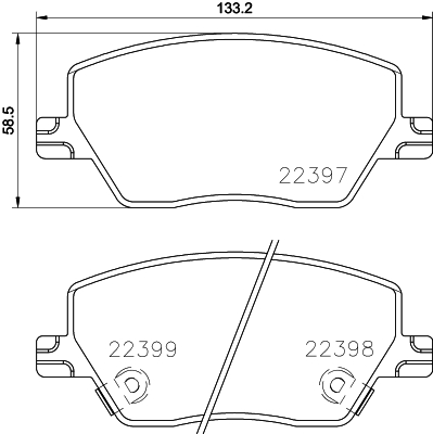 Remblokset Mintex MDB3896