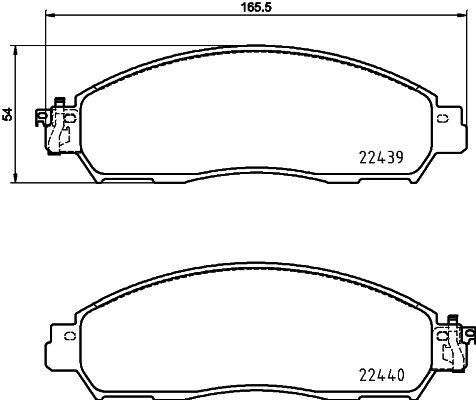 Remblokset Mintex MDB4181